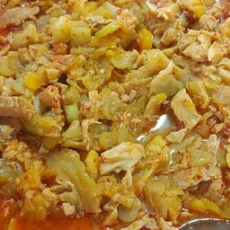 เจ๊น้อย อาหารเจ ตลาดสุรนารี อาหารเจสไตล์อีสาน รสเด็ด^^