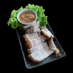 หมูกรอบ อบโอ่ง