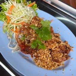 ปูนิ่มทอดกระเทียม