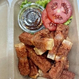 หมูสามชั้นทอด(เจ) ชุด