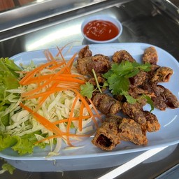 ไส้พะโล้ทอด