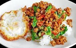 ข้าวกะเพราหมูสับ