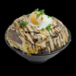 ข้าวหน้าเนื้อเบิร์น (ไม่รวมไข่ออนเซ็น)