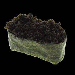 ซูชิไข่กุ้งดำ