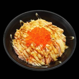 ข้าวหน้าแซลมอนเบิร์นราดซอสมาโย ไซส์ 12 ชิ้น