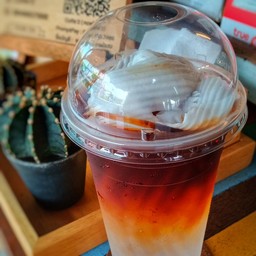 ชาดำ มะพร้าว เย็น