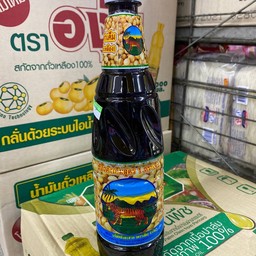 ซีอิ๊วดำเค็ม สูตร1 ตราเสือ 620ml
