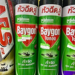 สเปรย์กำจัดแมลง ไบกอนเขียว 600ml
