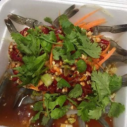 กุ้งแช่น้ำปลา