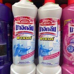 ผลิตภัณท์ทำความสะอาดห้องน้ำ มาจิคลีน  พาวเวอร์ สีขาว 850มล