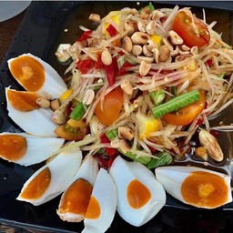 ตำไทยไข่เค็ม