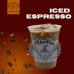 Iced Espresso (Thai Style milk coffee) เอสเพรสโซ่เย็น