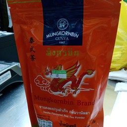 ชาแดงผงตรามังกรบินถุงส้ม 225กรัม