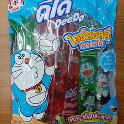 ดีโด้หลอดหวานเย็น แบบสั้น 420มล 12หลอด