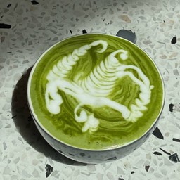 HOT MATCHA LATTE