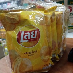 ขนมเลย์รสมันฝรั่งแท้ ยกแพ็ค 50กรัม+6ซอง