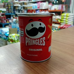 ขนมพริงเกิลส์ ออริจินอล กระป๋อง น้ำหนักสุทธิ 42กรัม