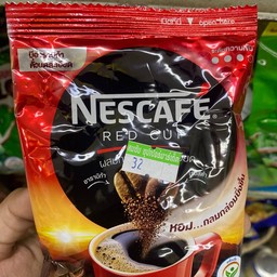 เนสกาเเฟเรดคัฟ ผสมกาเเฟคั่วบดละเอียด ชนิดเกล็ด 45กรัม