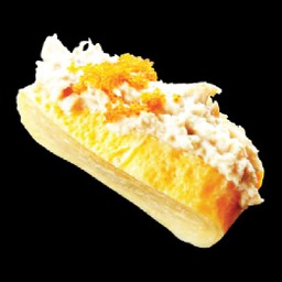 ไข่หวานยัดไส้สลัดปูอัด