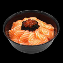 ข้าวหน้าปลาแซลมอน ไซส์ 12 ชิ้น