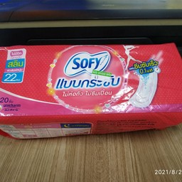 โซฟี แบบกระชับเดย์ สลิมไม่ปีก 22ซม20ชิ้น