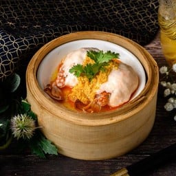 กรรเชียงปูนึ่งซอสผงกระหรี่