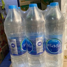 น้ำดื่มคริสตัล 1.5 ลิตร 6ขวด
