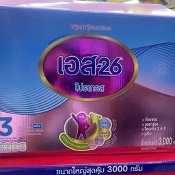 นมผงเด็ก เอส26 โปรเกรส สูตร3(สำหรับ 1ซอง)