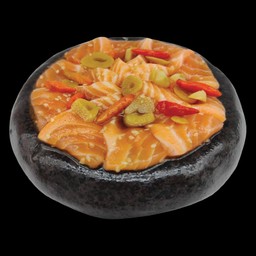 New! แซลมอนดองซอสญี่ปุ่น กระปุกใหญ่