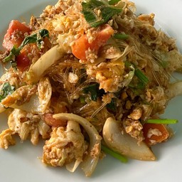 ไข่ผัดวุ้นเส้น