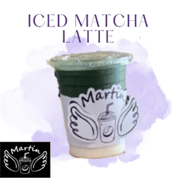 Iced Matcha Latte มัจฉะลาเต้เย็น