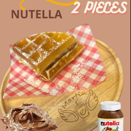 Nutella Waffles นูเทลล่าวาฟเฟิล 2ชิ้น