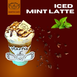 Iced Coffee Mint Latte กาแฟมิ้นท์ลาเต้เย็น