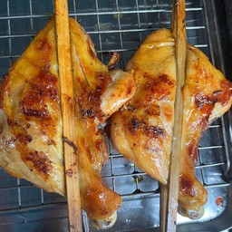 น่องสะโพกไก่ย่าง