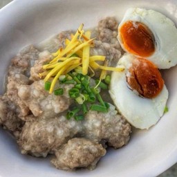 โจ๊กแห้งหมูพิเศษ
