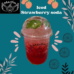 Strawberry lime soda สตรอว์เบอร์รี่มะนาวโซดา