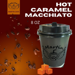 Hot Caramel Macchiato คาราเมล มัคคีอาโต้ ร้อน