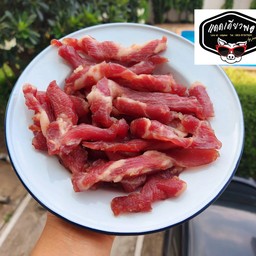 หมูแดดเดียวสด 500 กรัม (สันคอ)