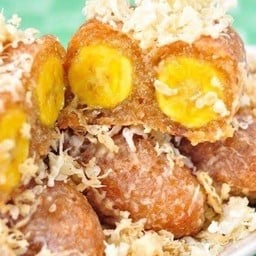 ข้าวเม่าทอด(ไส้กล้วยไข่)