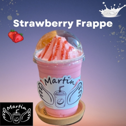 Frappe Strawberry Milk นมสตรอว์เบอร์รี่ปั่น