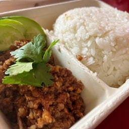 ย่างหมูกะเนื้อ (บางโปรง) บางโปรง