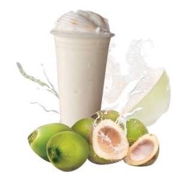 Mai Yud Pun ( มะพร้าวปั่นนมสด  ) หน้าร้านขายยาลี้ย่งฮุยเก่า