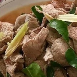 ลวกจิ้มเนื้อวัว