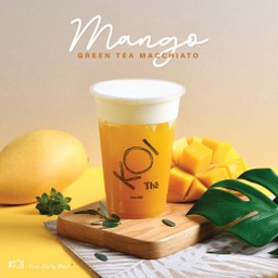 Mango Green Tea Macchiato