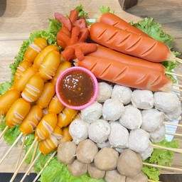 เอ็นไก่,คอกเทลไก่,รมควันไก่หนังกรอบและเนื้อจัมโบ้