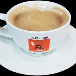 ลาเต้ร้อน