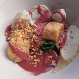 เตี๋ยวแคะเยนตาโฟแห้ง  (สูตรโบราณ)