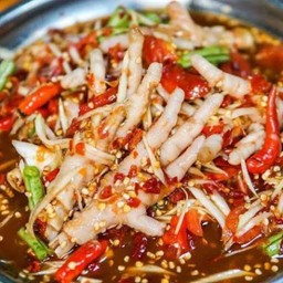 ตำตีนไก่