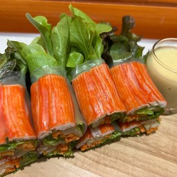 สลัดโรลเพื่อสุขภาพ