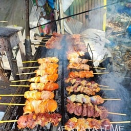 ไก่ปิ้ง วงเวียนนาฬิกา ท่าฉลอม